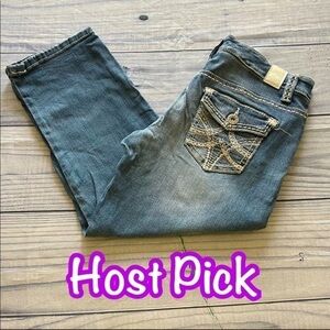 ✅HOST Pick✅ Maurices Cropped Jeans, Size 3/4